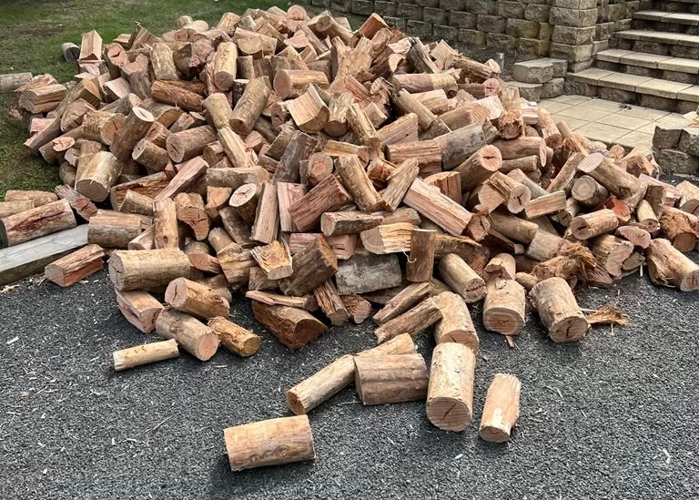 Mixed Hardwood Firewood Trailer Load