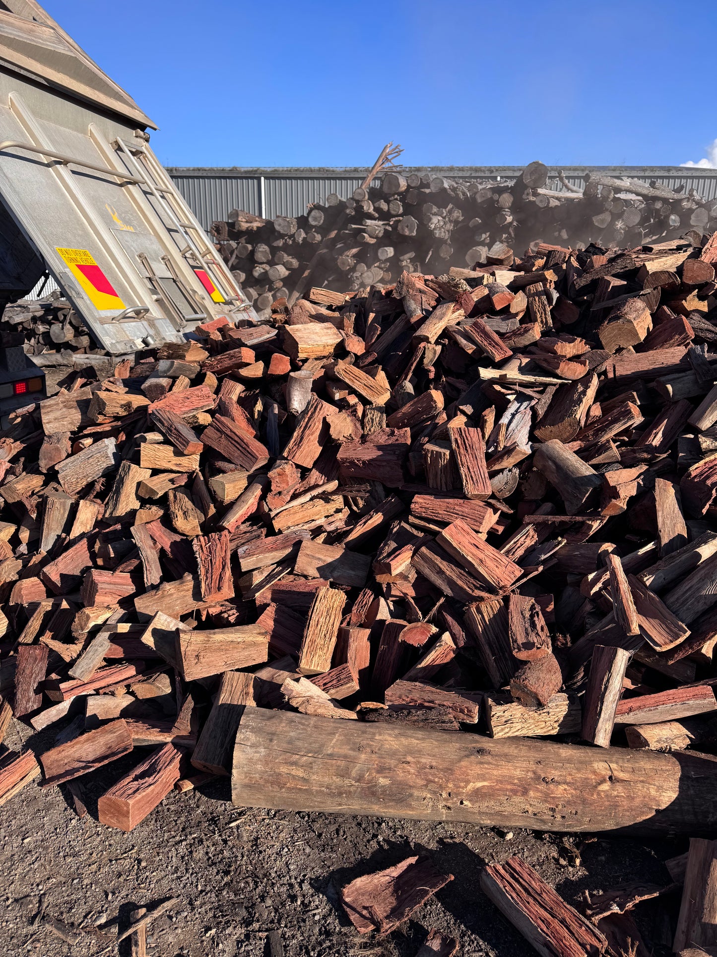 Western Hardwood Mix Firewood Ute Load