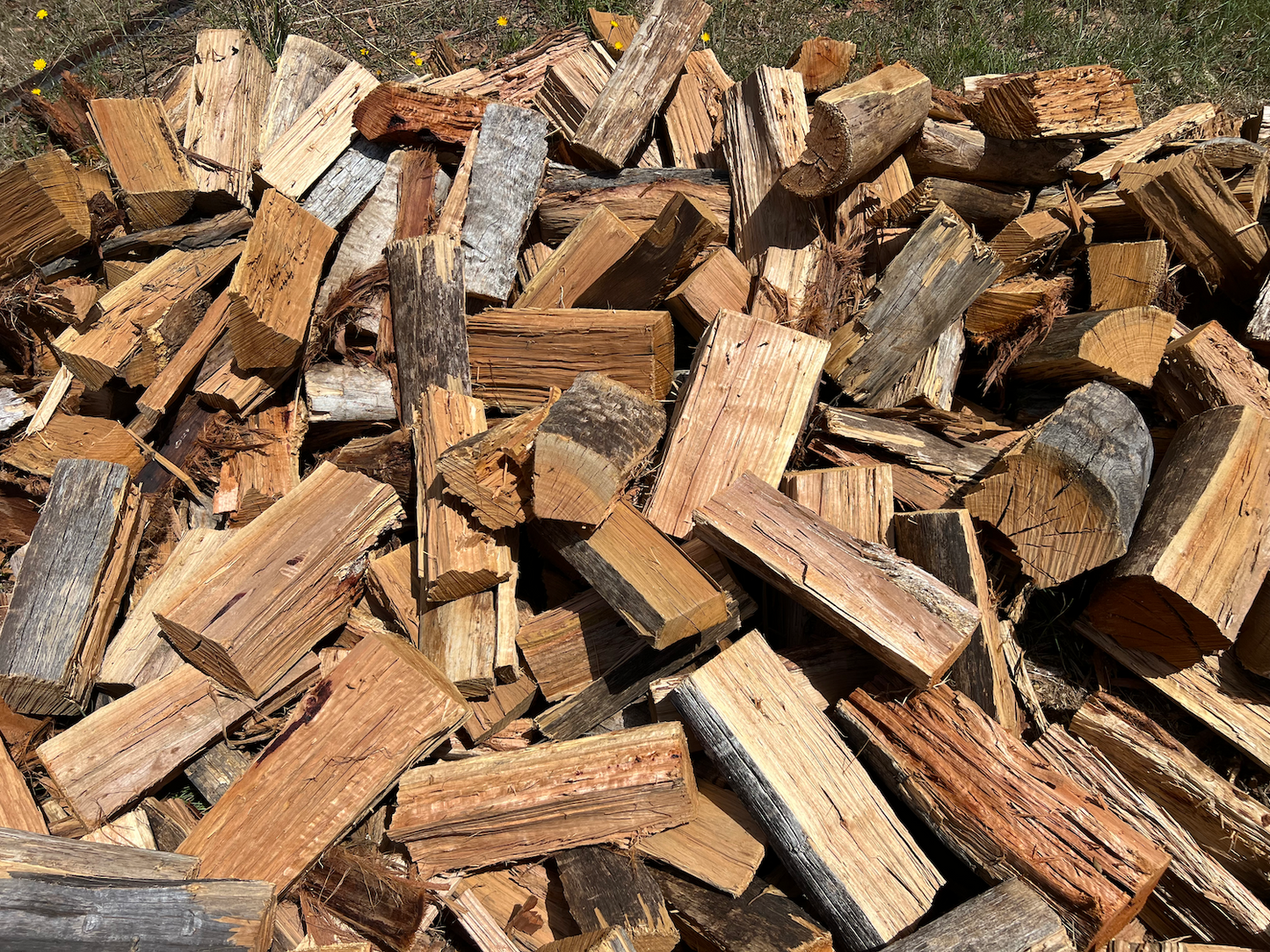 Mixed Hardwood Firewood Ute Load